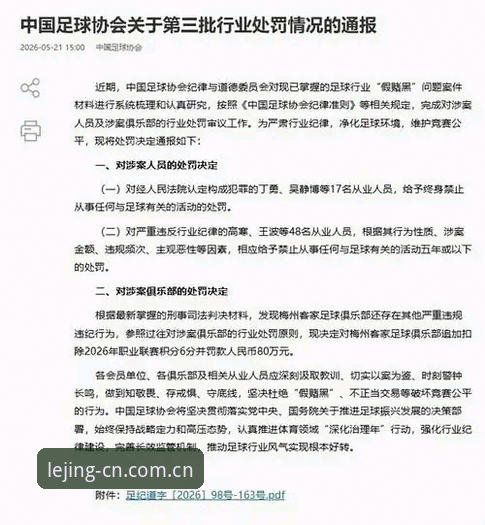 足协第三批禁足名单详解：行业震荡与平台数据追踪